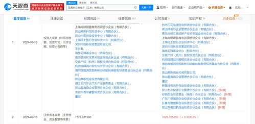 广汽等入股昆高新芯，信息系统集成服务再添新动力